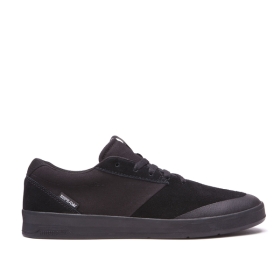 Supra SHIFTER Lave Sneakers Dame Svart/Svart | NO-11010